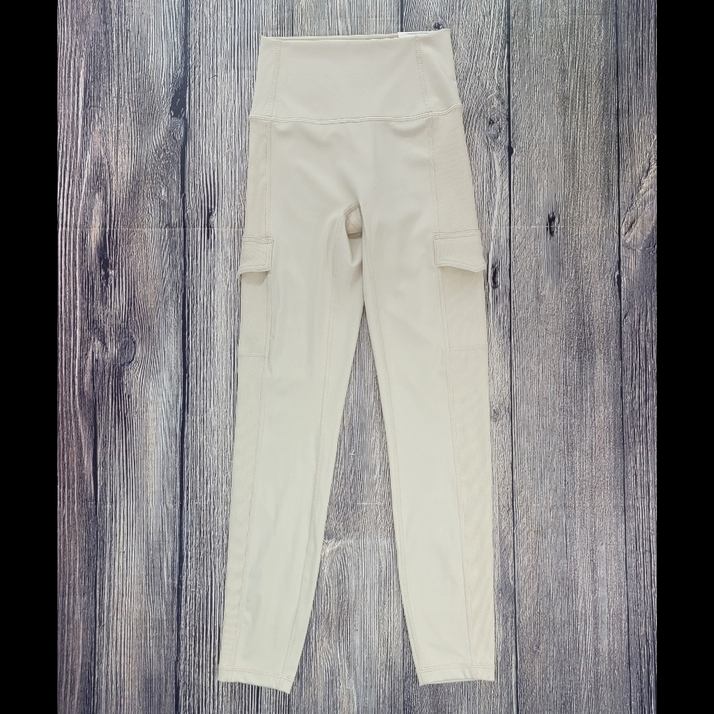 Aerie Offline NWT Goals 7/8 Ribbed Legging with Pockets